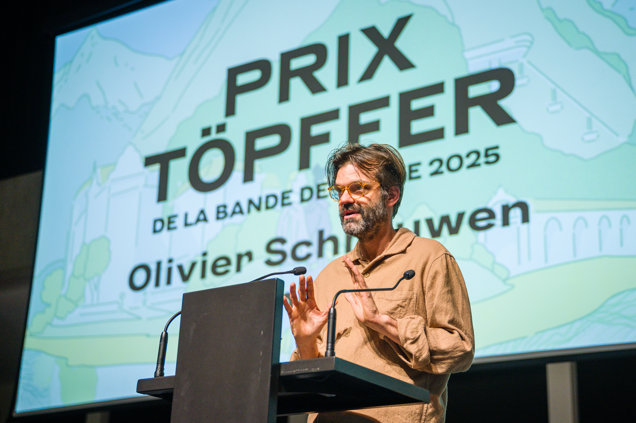 Olivier Schrauwen, Grand Prix Töpffer 2025