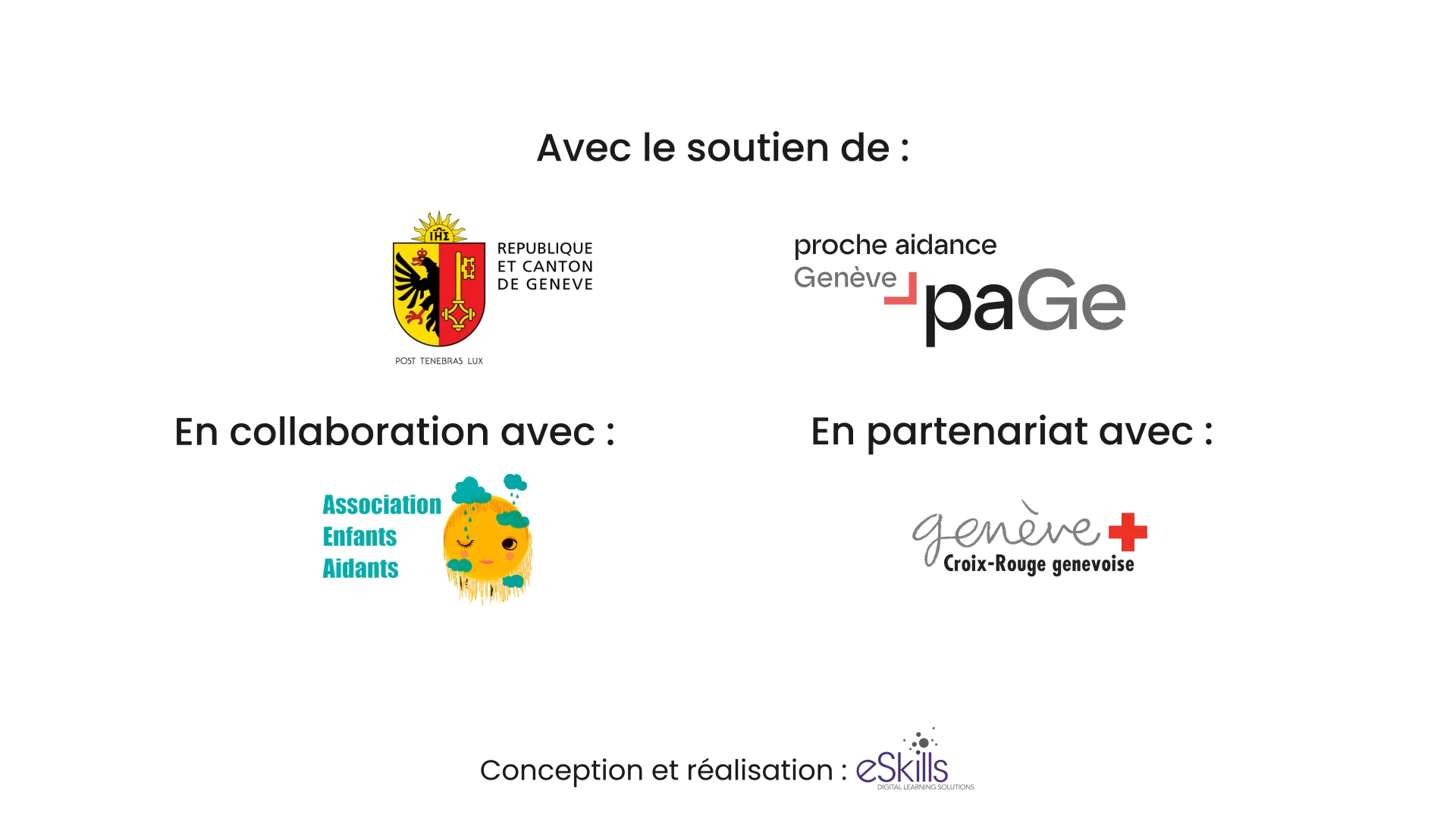 Soutiens et partenaires