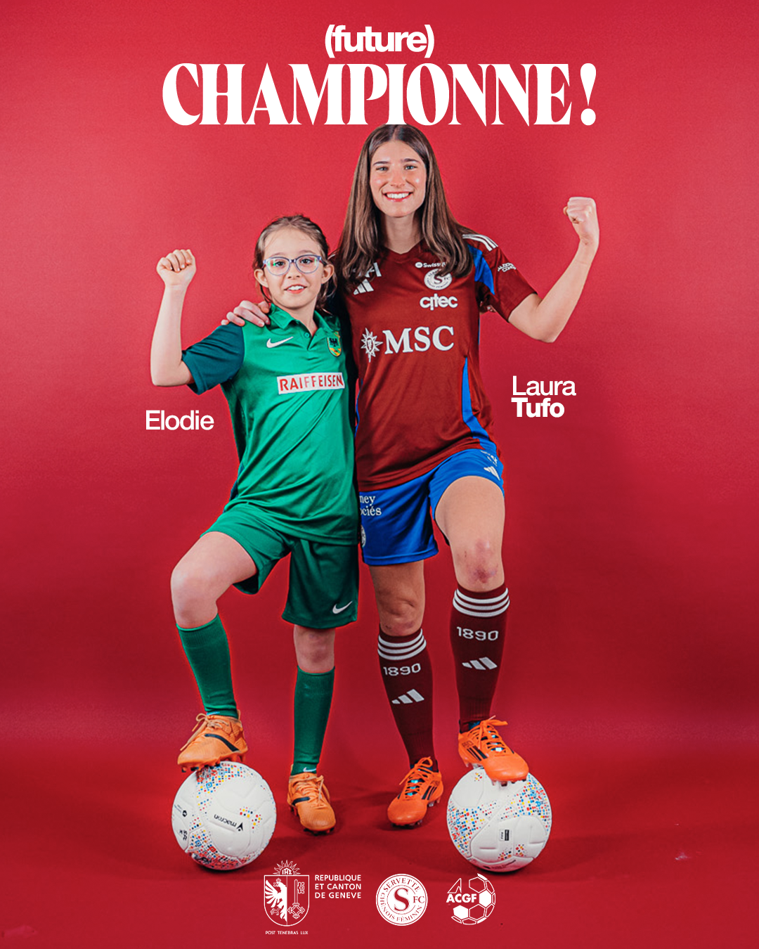 Laura Tufo et Elodie