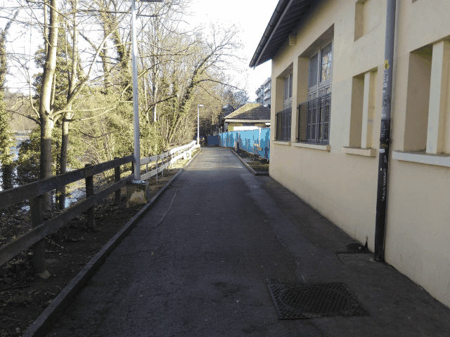 Avant-après sur le tronçon de la voie verte Arve à Carouge