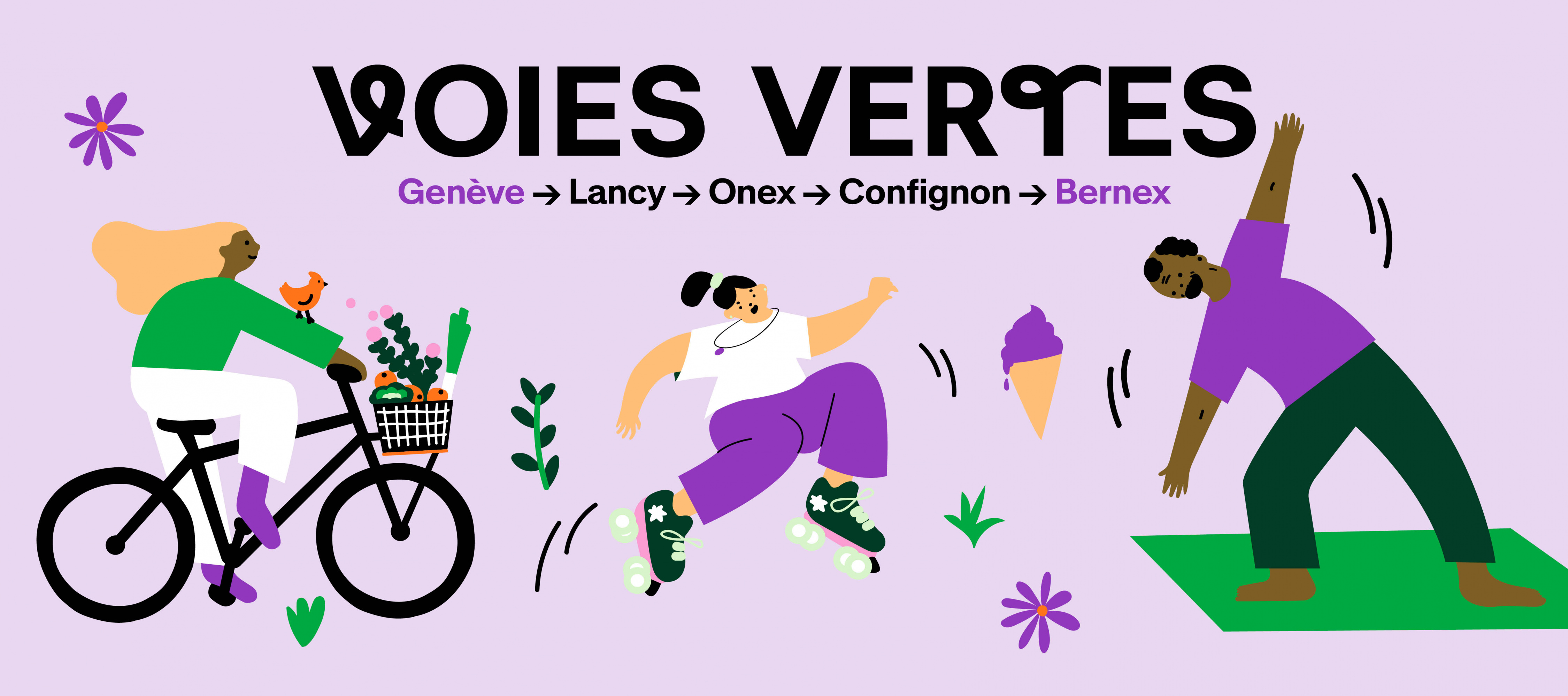 Voie verte Genève-Bernex