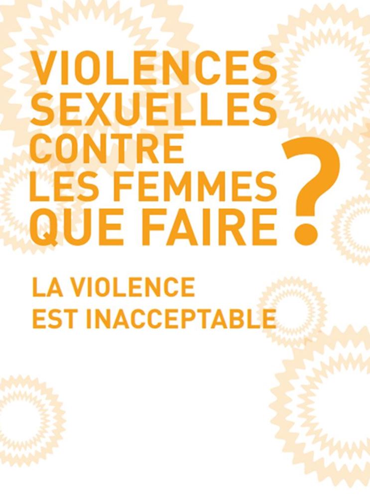 Violences sexuelles contre les femmes, que faire 