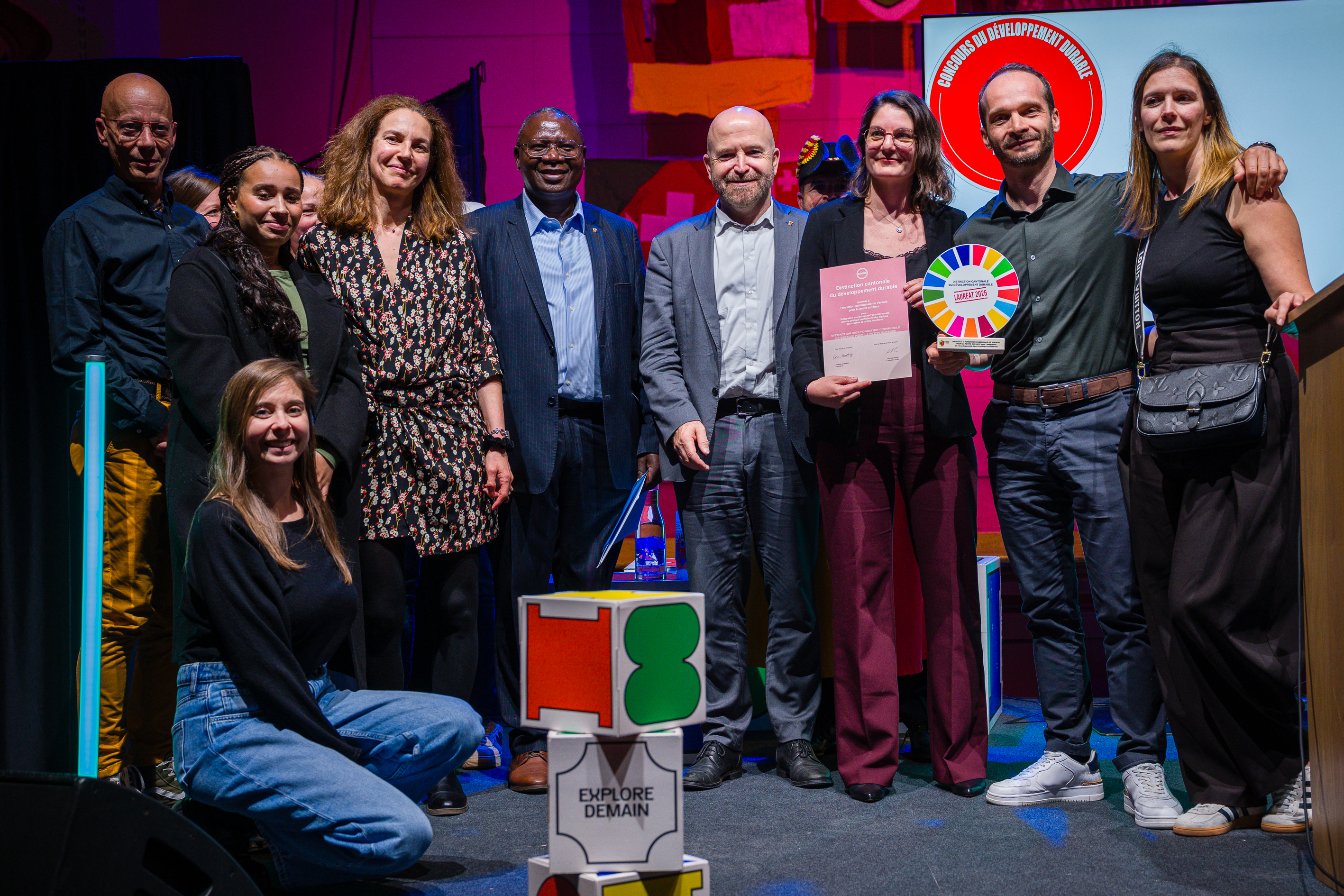 Remise de la distinction pour le projet de la Fondation de Versoix pour la petite enfance