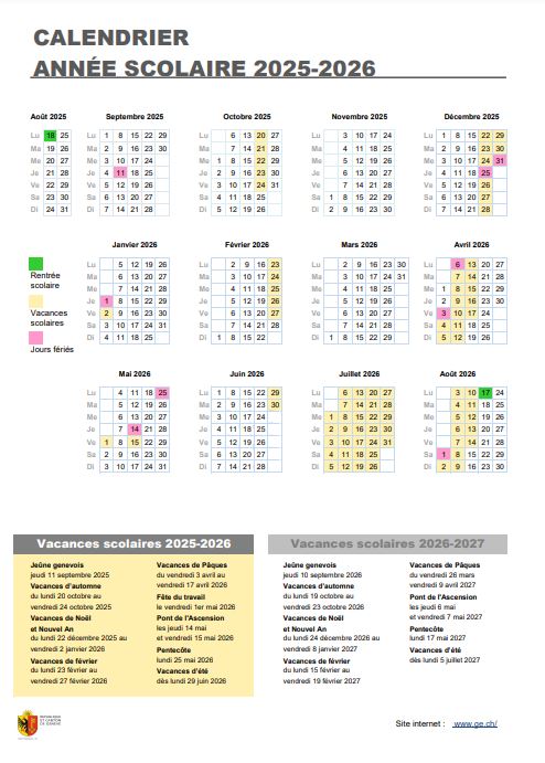 Vacances scolaires 2024, 2025, 2026 : Calendrier scolaire officiel, date de  la rentrée et jours fériés 2024, 2025, 2026