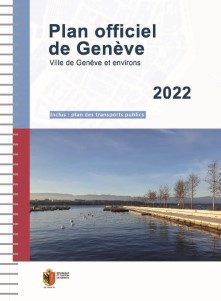Couverture du plan officiel de Genève, ville et environs