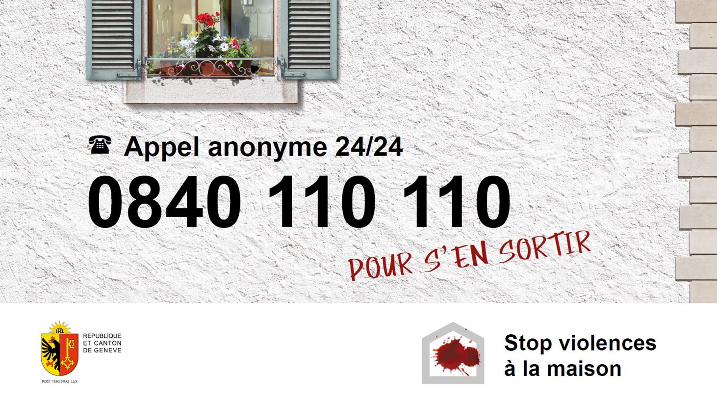 appel anonyme 24 sur 24 au numéro d'aide 0840 110 110