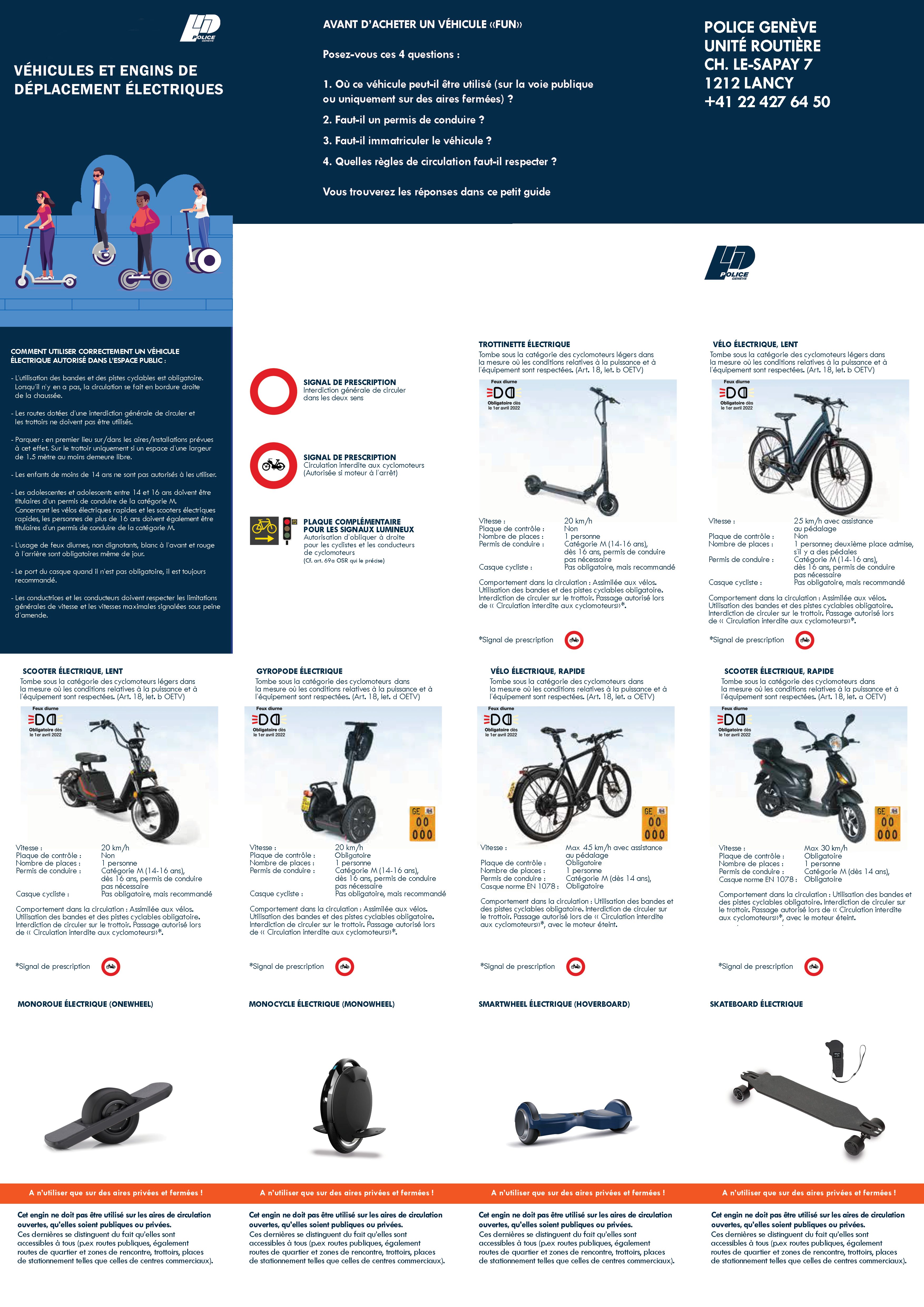 flyer mobilité douce