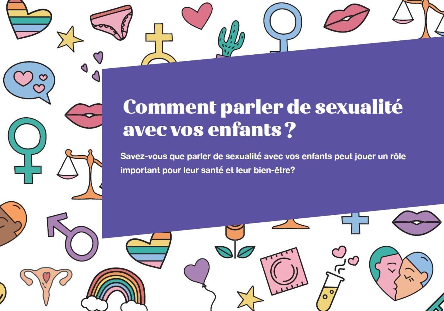 comment parler de sexualité avec nos enfants