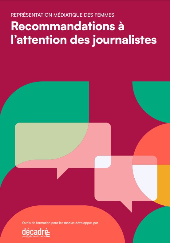 les recommandations à l'attention des journalistes