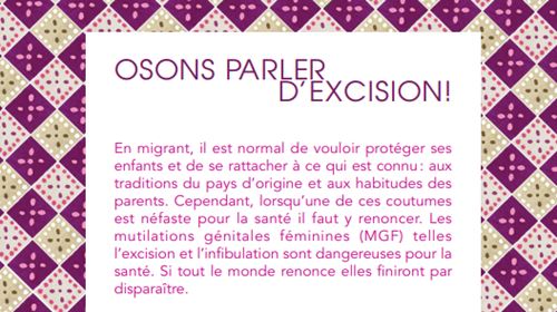 osons parler d'excision