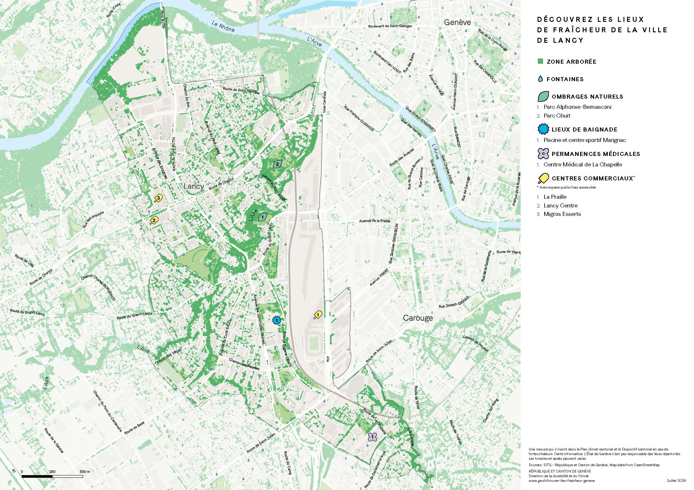 Carte Lancy