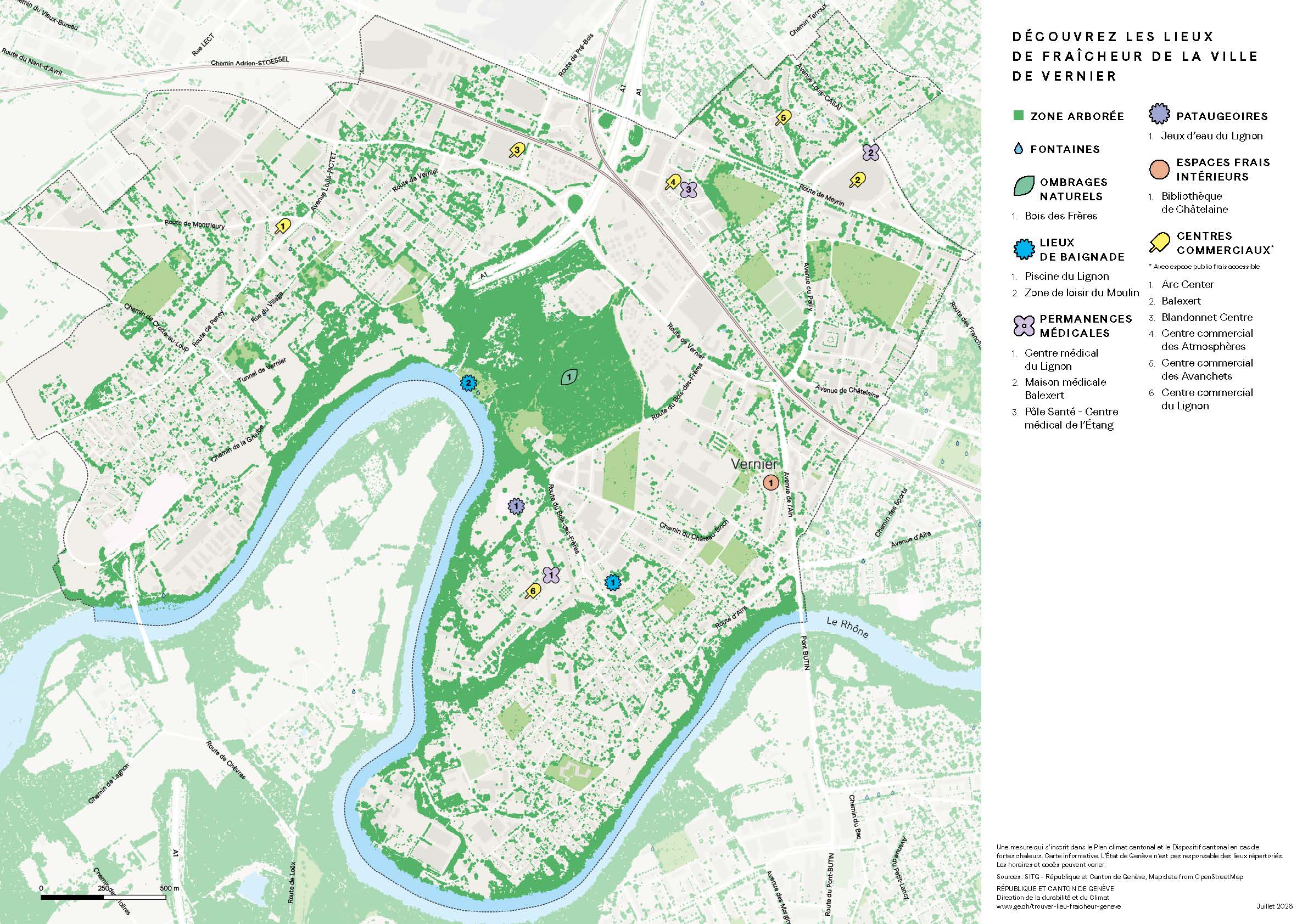 Carte Vernier