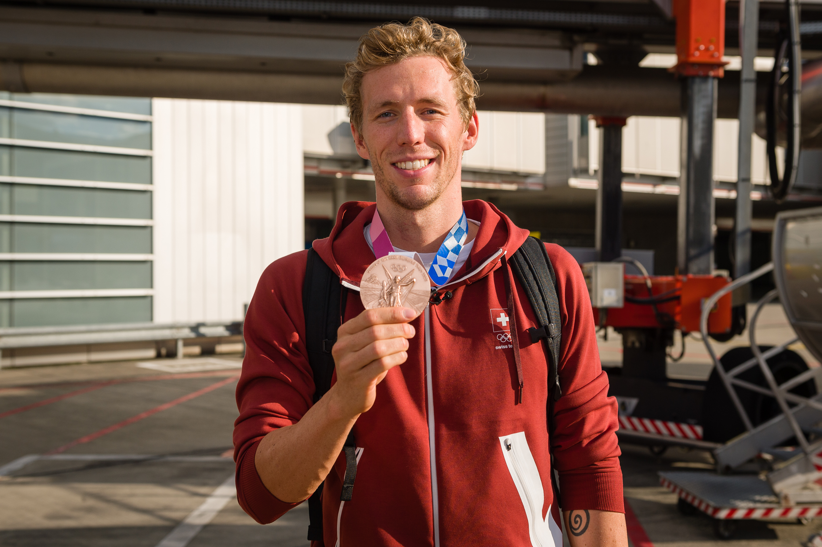 Médaille de bronze de Jeremy Desplanches 