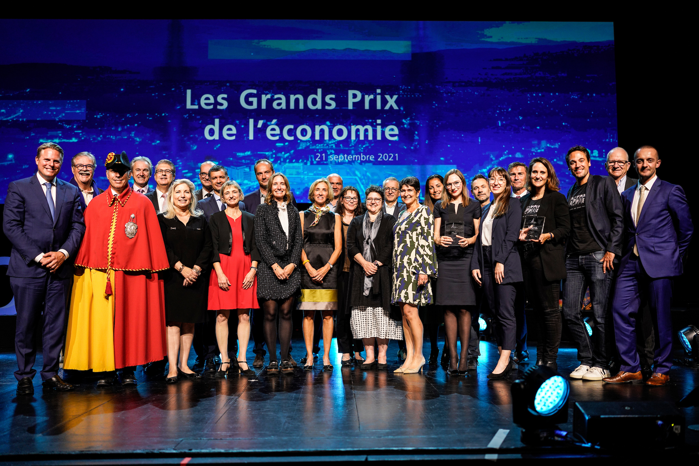jury et lauréats du prix de l'économie de l'innovation et de l'égalité