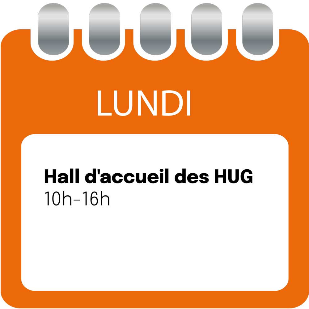 Lundi - Hall d'accueil des HUG