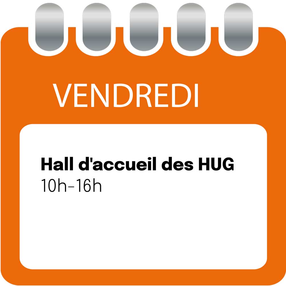 Vendredi - Hall d'accueil des HUG