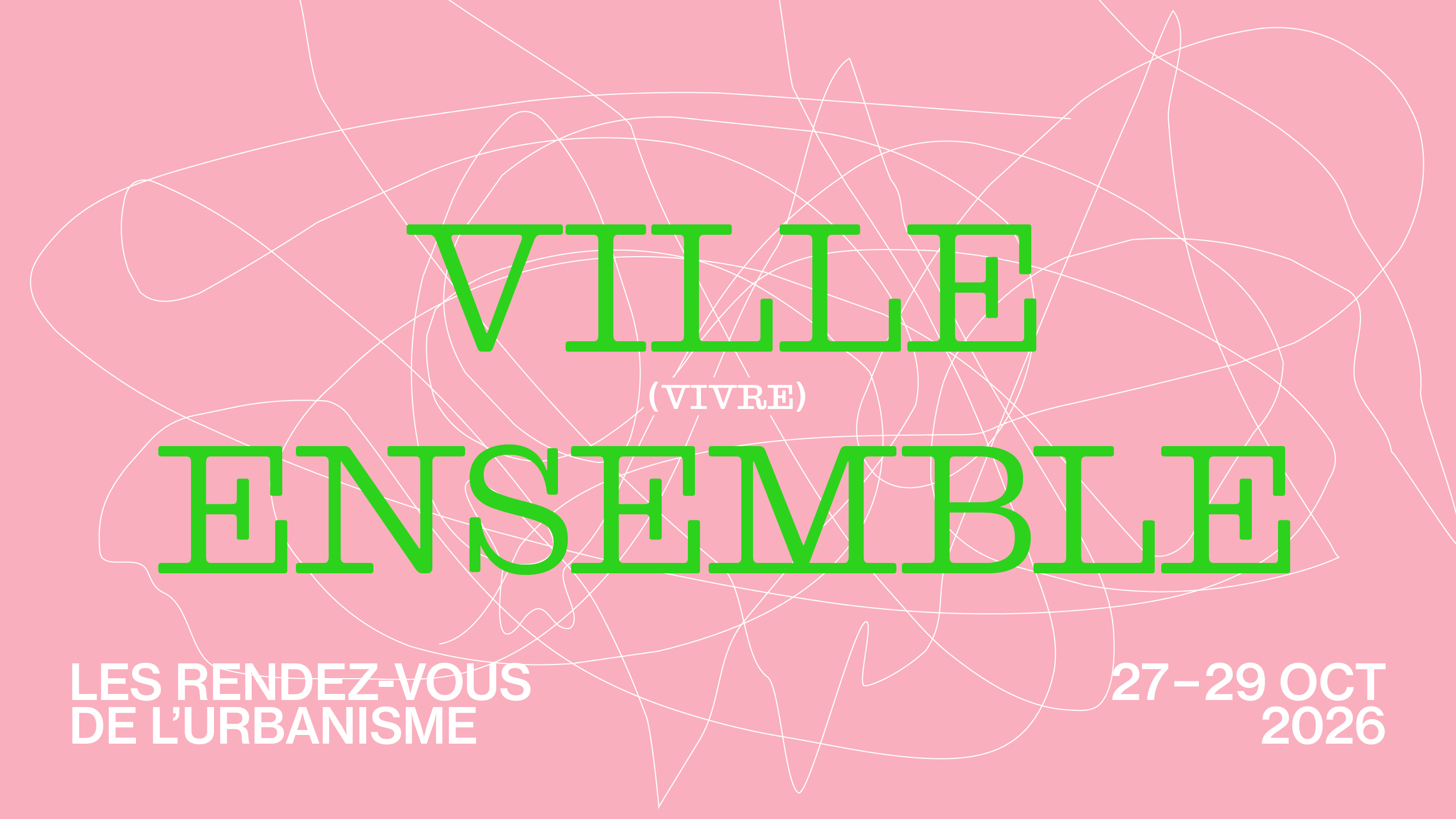 Visuel Rendez-vous de l'urbanisme 2026