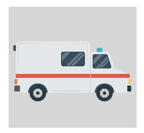 Bruit des sirènes d'une ambulance