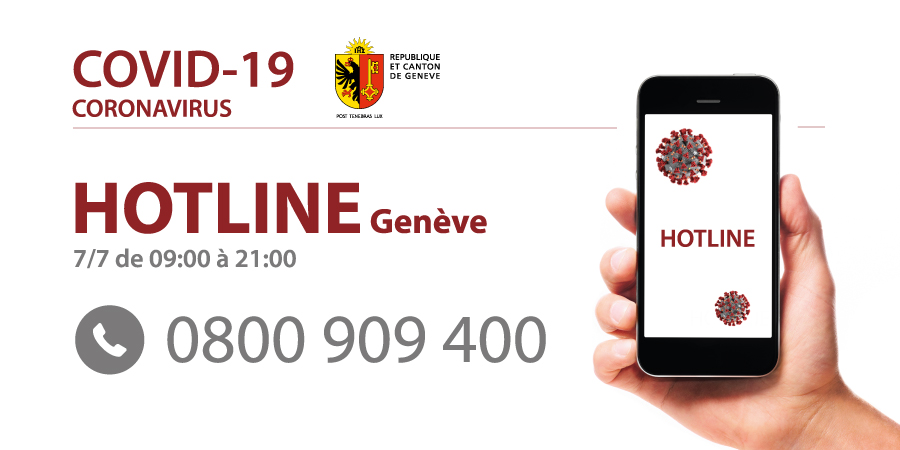 Hotline Coronavirus Geneve