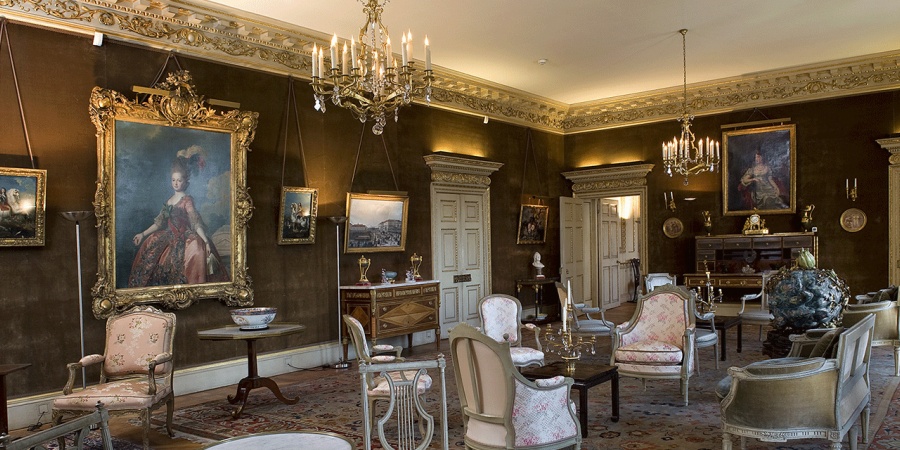 Le grand salon. Photothèque du Musée d'art et d'histoire de Genève (MAH) Le grand salon. Photothèque du Musée d'art et d'histoire de Genève (MAH)