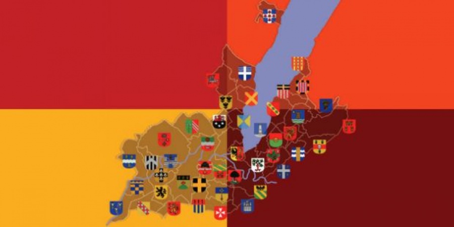 Carte des communes genevoises Carte des communes genevoises