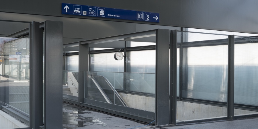 © CEVA - Crédits: O. Zimmermann Gare de Chêne-Bourg
