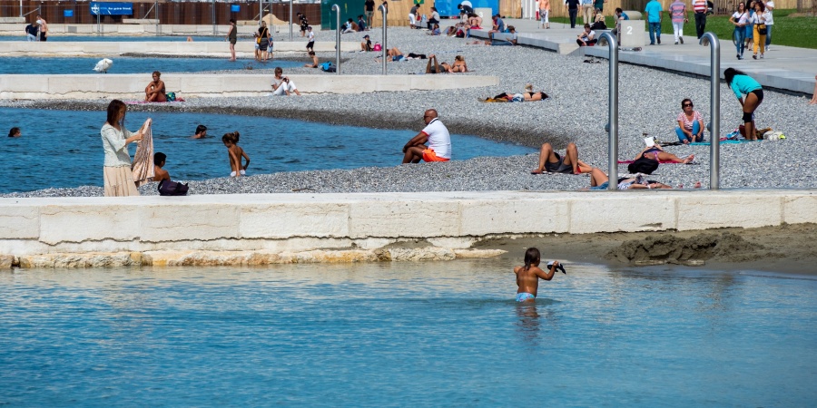 La Plage Publique des Eaux-Vives La Plage Publique des Eaux-Vives