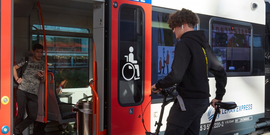 Vélo et Léman Express