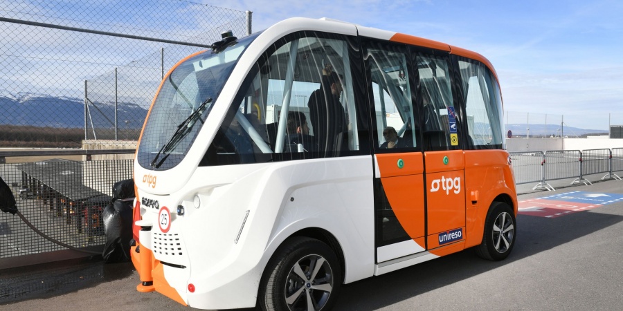 Véhicule autonome TPG