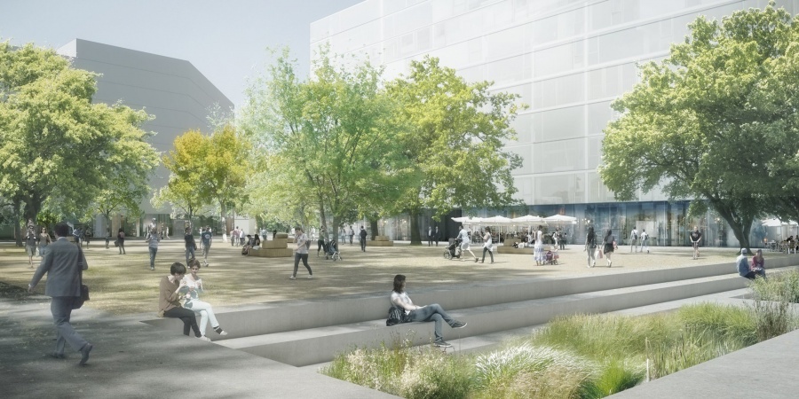 Place des Cherpines © Archigraphie Place des Cherpines © Archigraphie