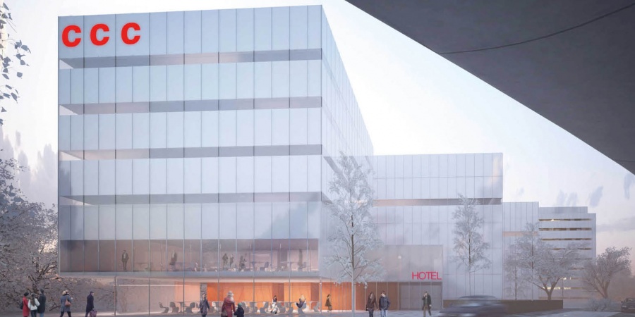 Dévelopement secteur Centre culturel Châtelaine (concours jugé 2015) © ARBAU Arquitectos Luis Dévelopement secteur Centre culturel Châtelaine (concours jugé 2015)