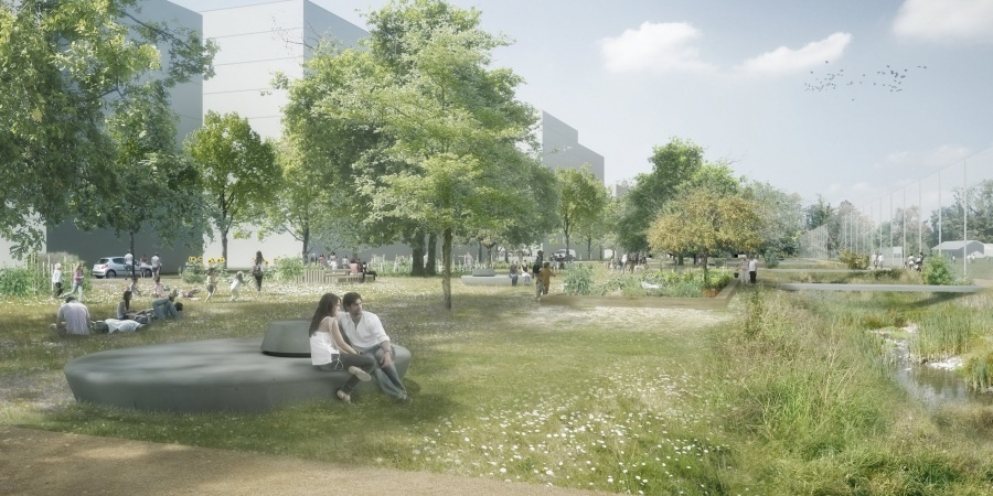 Parc des Charrotons © Archigraphie Parc des Charrotons © Archigraphie