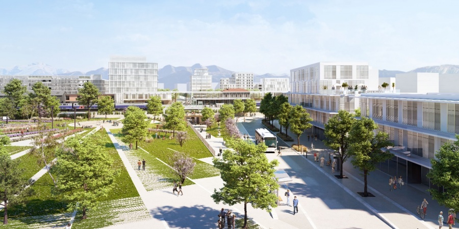 Parvis nord © Gautier & Conquet Parvis nord © Gautier & Conquet
