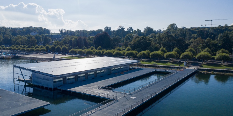 La Maison de la Pêche qui ouvrira durant l'hiver prochain (août 2020) © Etat de Genève Maison de la Pêche