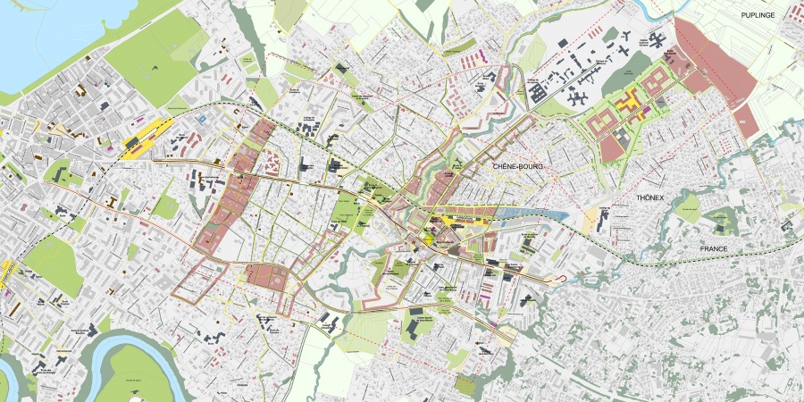 Plan guide du grand projet Chêne-Bourg - Chêne-Bougeries Plan guide du grand projet Chêne-Bourg - Chêne-Bougeries