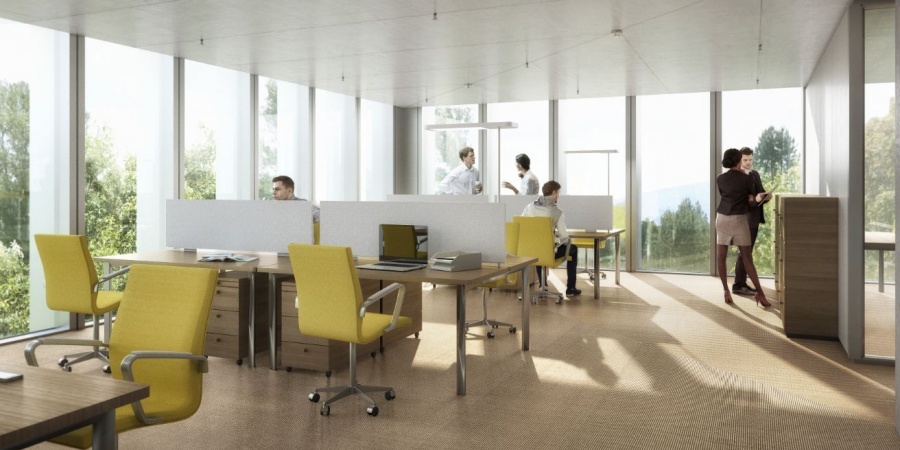 Bureaux / © OMS et BBK Architekten Bureaux / © OMS et BBK Architekten