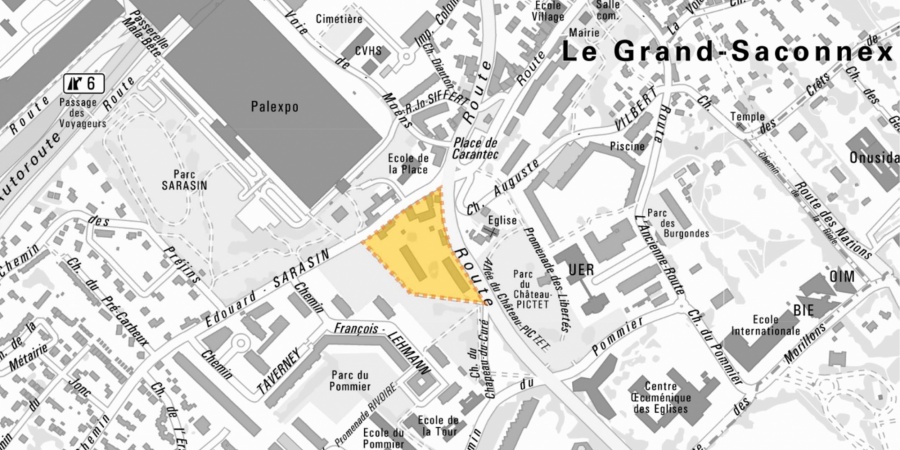 Localisation du projet
