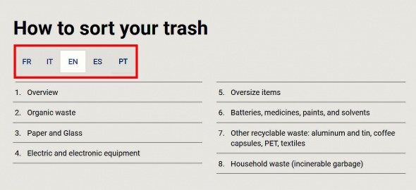 "Comment trier ses déchets"