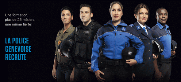 La police cantonale recrute