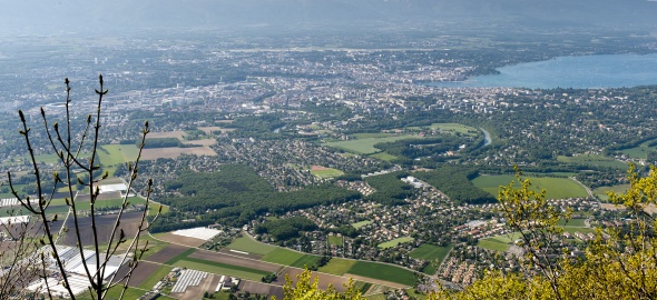 Genève vu du Salève