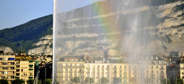 Rade de Genève - Arc-en-ciel