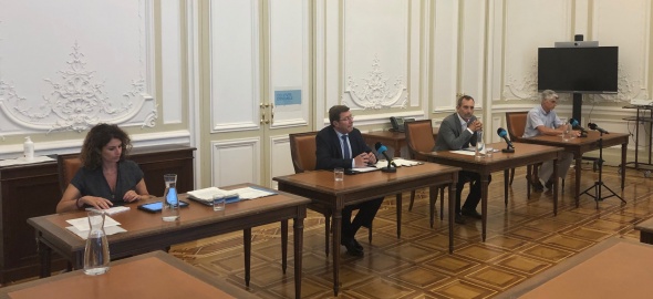 Michèle Righetti, Mauro Poggia, Adrien Bron, Jacques-André Romand