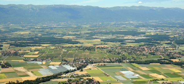 Genève vue du Salève. Photo: ADR