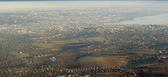 Genève depuis le Salève