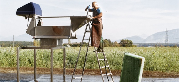 Un agriculteur genevois
