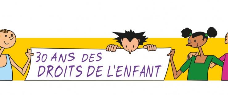 Illustration des 30 ans des droits de l'enfant
