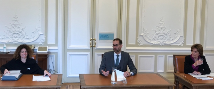 Prestation de serment de l'école de police, promotion d'avril 2019