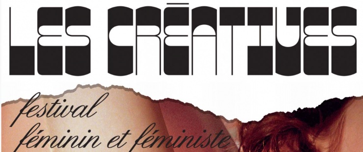 lettres affiche le féstival les créatives