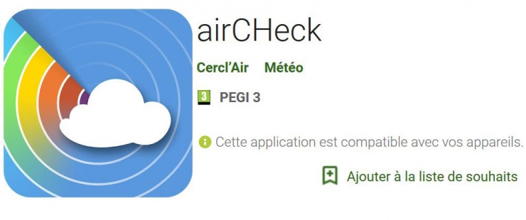 Image de l'application AirCHeck