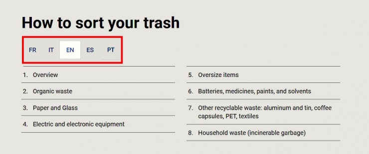 "Comment trier ses déchets"